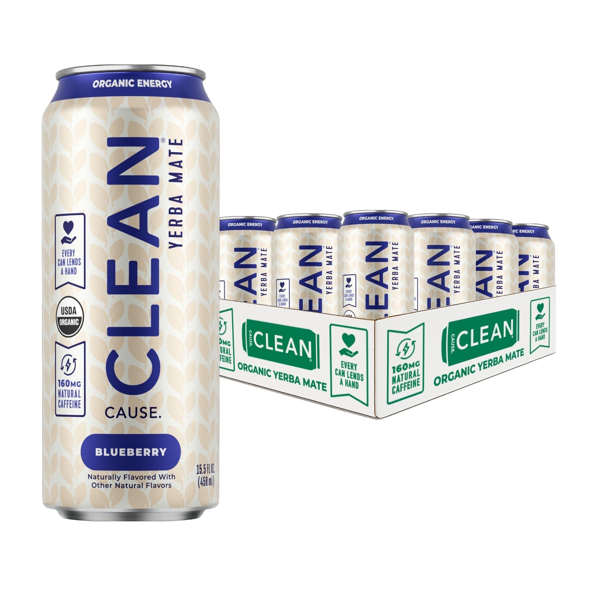 Blueberry Non-Carbonated Organic Yerba Mate