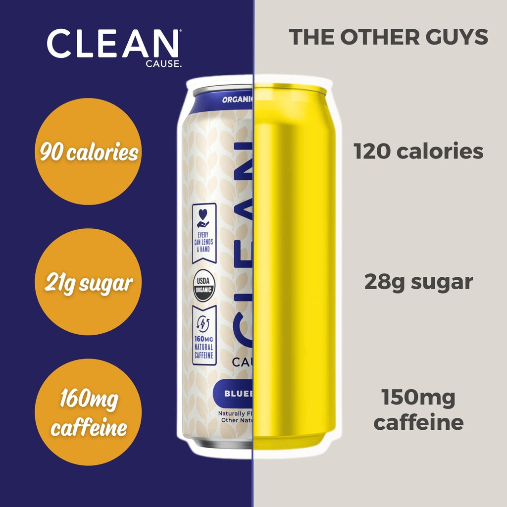 Blueberry Non-Carbonated Organic Yerba Mate