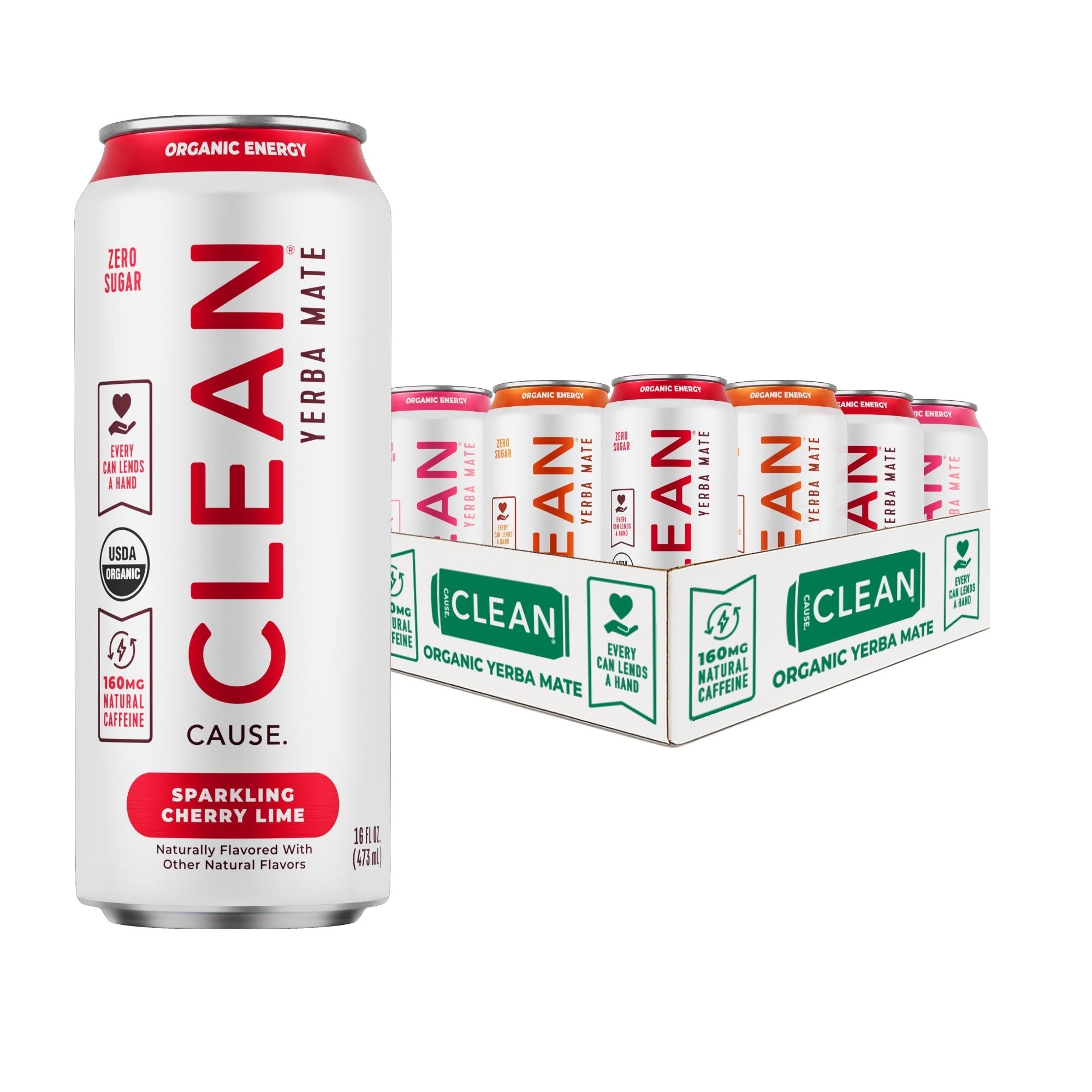 Zero Calorie Organic Sparkling Yerba Mate Variety Pack